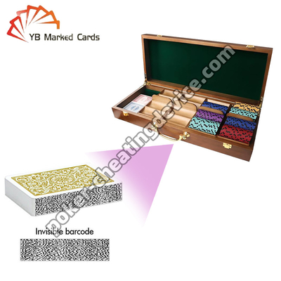 Perangkat Pemindai Poker Chip Box Untuk Penganalisis Poker Barcode