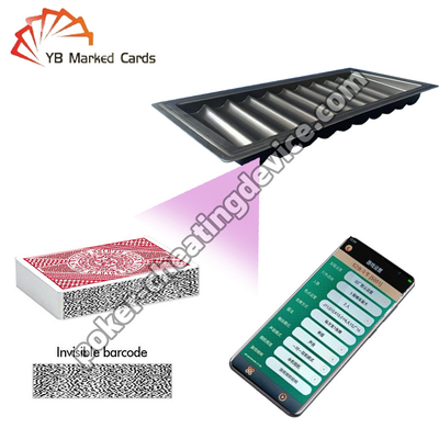 Kamera Pemindai Poker Chip Tray Untuk Analisis Kartu Poker