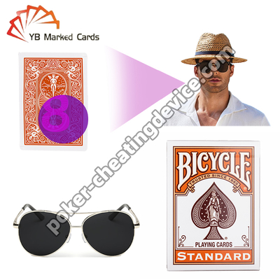 Sepeda Kartu poker bercahaya dengan tinta tak terlihat inframerah