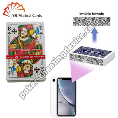 ASS Altenburger ditandai Barcode Kartu Untuk Poker Winner Analyzer