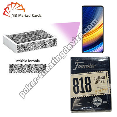 Kartu Poker Bertanda Barcode Fournier 818 Untuk Penganalisis Kecurangan Poker