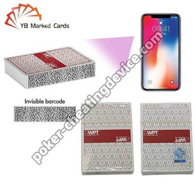 WPT Barcode Poker Card Untuk Poker Cheating Analyzer