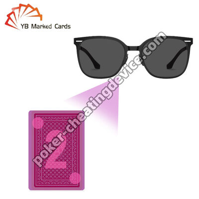 Kartu yang ditandai Kacamata Matahari untuk Tinta Invisible Kartu bermain