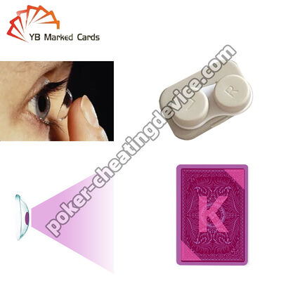 Kartu yang ditandai Lensa kontak untuk kartu yang ditandai tinta tak terlihat