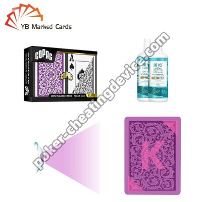 Lensa Kontak Poker Profesional Untuk Kartu Penanda Tinta Berpendar