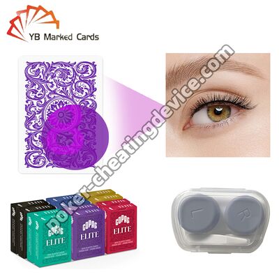 Kartu yang ditandai Lensa kontak untuk kartu yang ditandai tinta tak terlihat