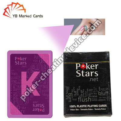 PokerStars Kartu yang ditandai dengan tinta terang dengan tinta tak terlihat