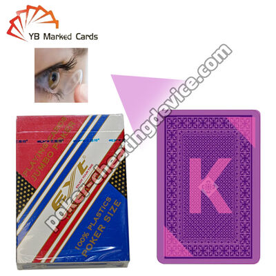 EYT Kartu yang ditandai dengan tinta Invisible Infrared Luminous Ink