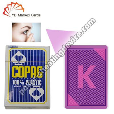 Copag 100% Plastik Invisible Ink Marking Card Untuk Poker Card Cheat