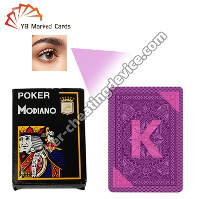 Kartu Bertanda Belakang Modiano Untuk Lensa Kontak Curang Poker