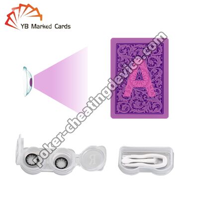 Lensa Kontak Inframerah Untuk Kartu Bertanda Tinta Tak Terlihat