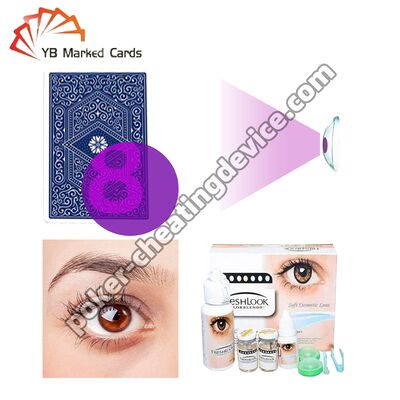 Lensa Kontak IR Profesional Untuk Membaca Kartu Remi Inframerah Untuk Curang Omaha